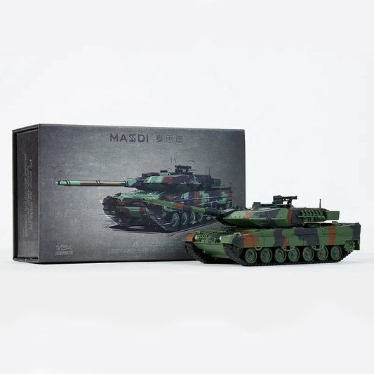 Massdi - Leopard 2A6 Aging Version - Tricolor - 1:64 Scale - Torque Tribe