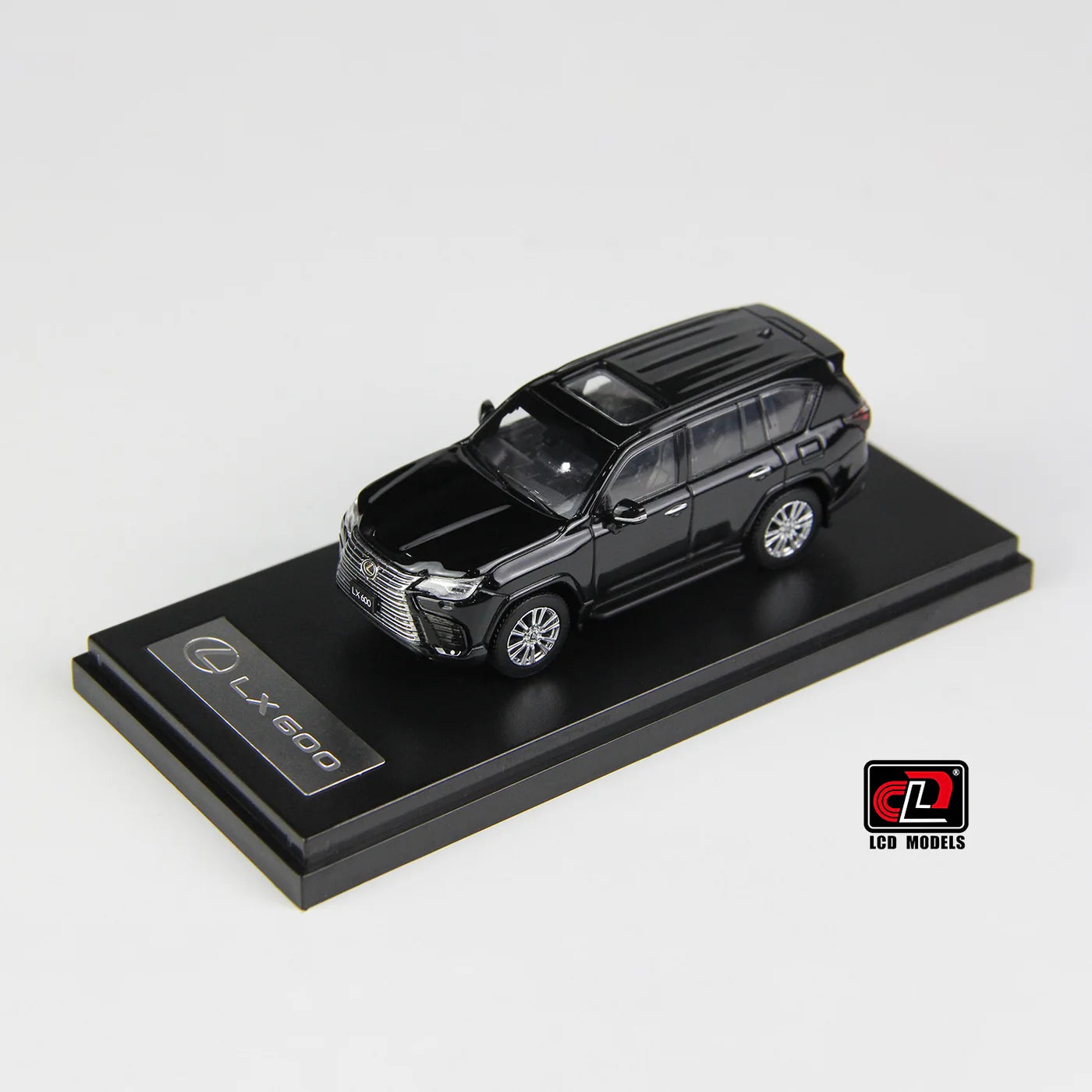 LCD Models - Lexus LX600 - Black - 1:64 Scale - Torque Tribe