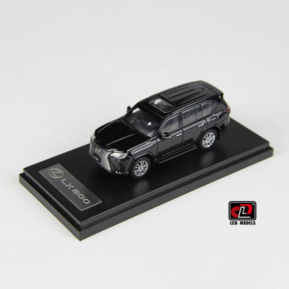LCD Models - Lexus LX600 - Black - 1:64 Scale - Torque Tribe
