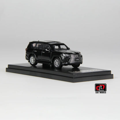 LCD Models - Lexus LX600 - Black - 1:64 Scale - Torque Tribe