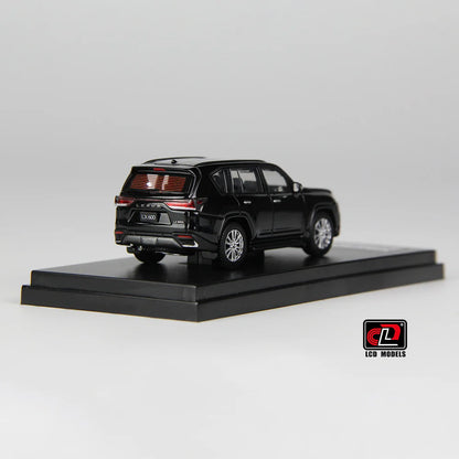 LCD Models - Lexus LX600 - Black - 1:64 Scale - Torque Tribe