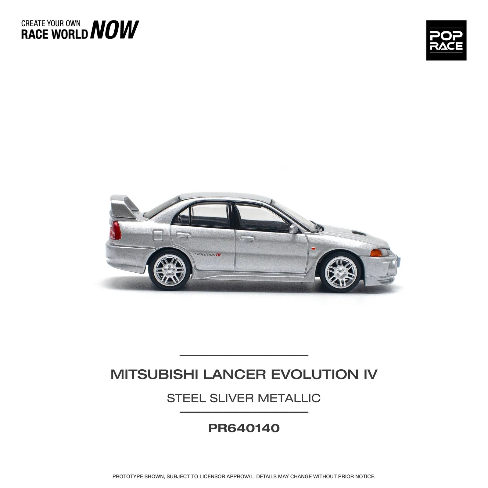 Mitsubushi Lancer Evolution IV - Pop Race - Torque Tribe