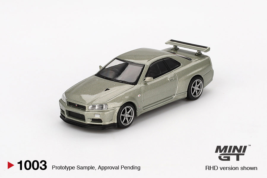 Mini GT - NISSAN SKYLINE GTR R34 VSPEC II NÜR MILLENIUM JAD - Blister Pack - Torque Tribe