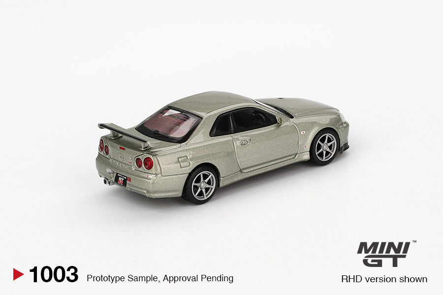 Mini GT - NISSAN SKYLINE GTR R34 VSPEC II NÜR MILLENIUM JAD - Blister Pack - Torque Tribe