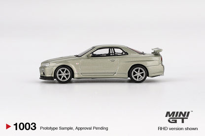 Mini GT - NISSAN SKYLINE GTR R34 VSPEC II NÜR MILLENIUM JAD - Blister Pack - Torque Tribe