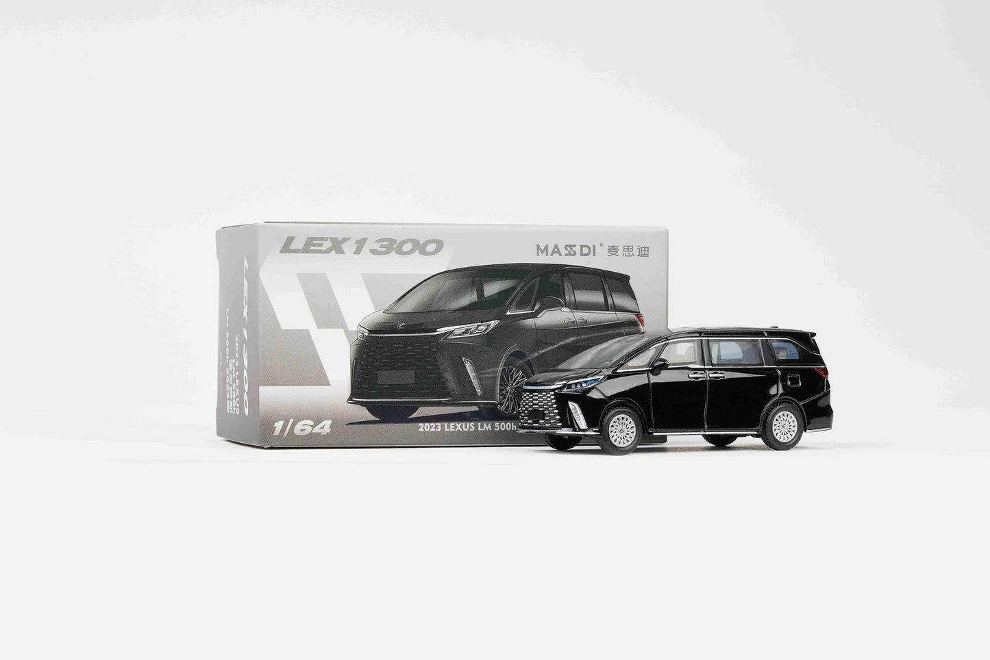 2023 Lexus LM 500h – Black | Massdi Diecast Model - Torque Tribe