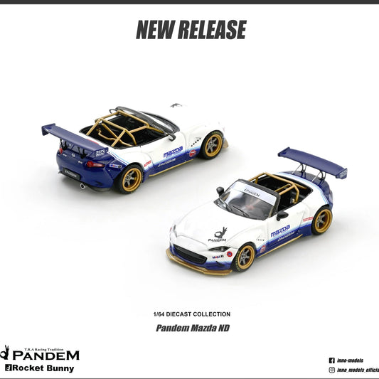 INNO64 Mazda MX-5 ND Miata Pandem Rocket Bunny V1.0 1:64 - view 1