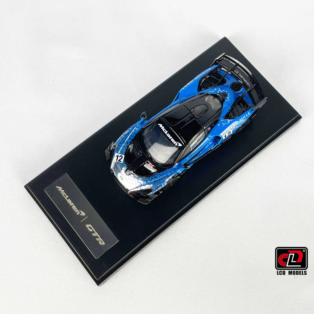 LCD Models - McLaren Senna GTR - Electroplating Blue - 1:64 Scale - Torque Tribe