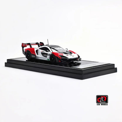 LCD Models - McLaren Senna GTR - Red&White - 1:64 Scale - Torque Tribe