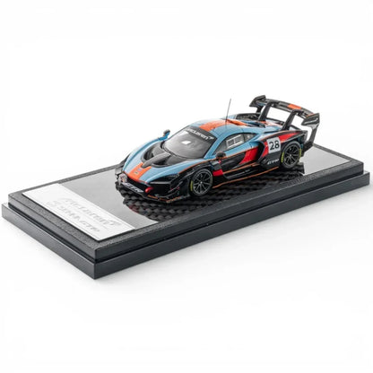LCD Models - McLaren Senna GTR - Foshan APA XPO Gulf Livery - 1:64 Scale - Torque Tribe