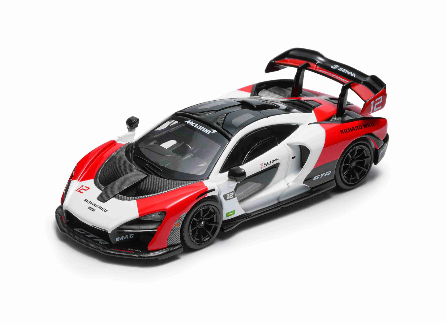 McLaren Senna - White Red CVL - Massdi - Torque Tribe