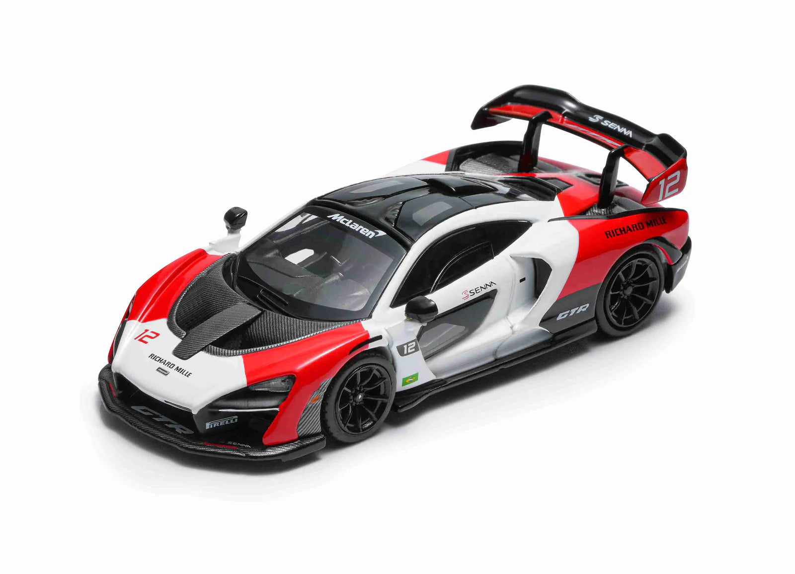 McLaren Senna - White Red CVL - Massdi - Torque Tribe