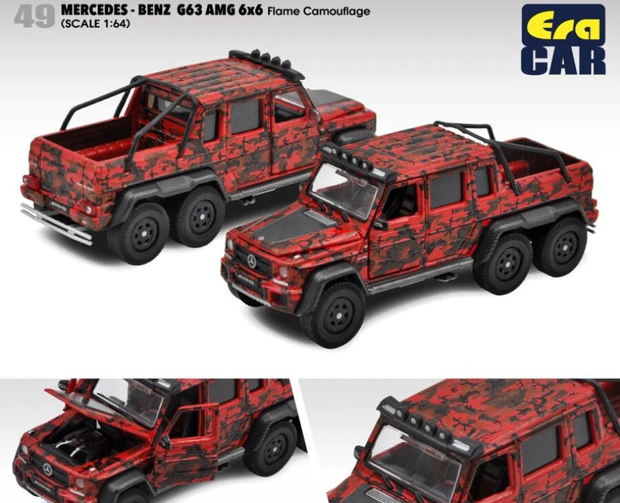 ERA Cards - Mercedes-Benz G63 AMG6X6 Flame Camouflage - PRE ORDER