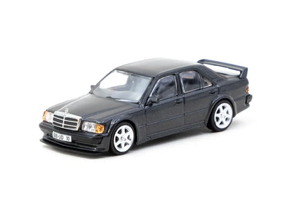 Tarmac Works - Mercedes-Benz 190 E 2.5-16 EVO 1 - Global64 - Black - 1:64 Scale