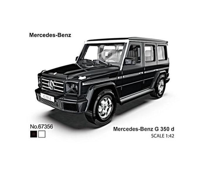 1:42 Mercedes-Benz G 350d - Black - MSZ - Torque Tribe