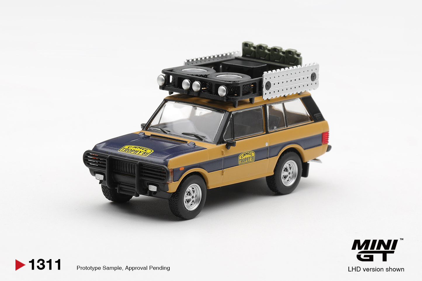 Mini GT - Range Rover 1981 Camel Trophy Sumatra N Sudmann & F Hofmann - BOX - PRE ORDER - Torque Tribe