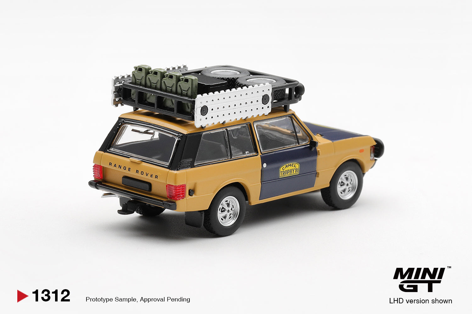 Mini GT - Ranger Rover 1981 Camel Trophy Sumatra H Fischer & W Bays - BOX - PRE ORDER - Torque Tribe