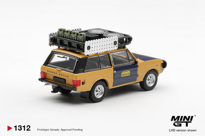 Mini GT - Ranger Rover 1981 Camel Trophy Sumatra H Fischer & W Bays - BOX - PRE ORDER - Torque Tribe