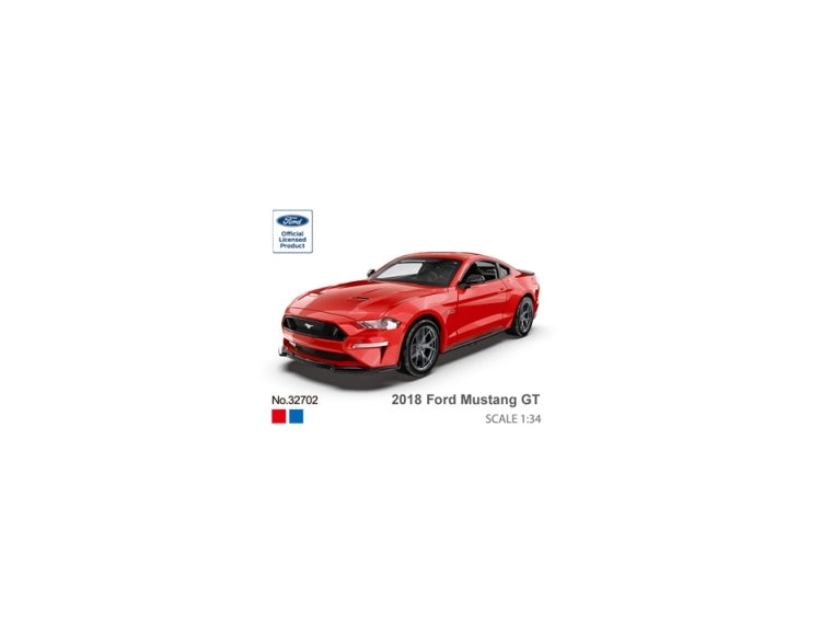 1:34 Ford Mustang GT - Red - MSZ - Torque Tribe