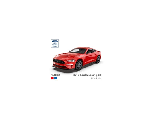 1:34 Ford Mustang GT - Red - MSZ - Torque Tribe