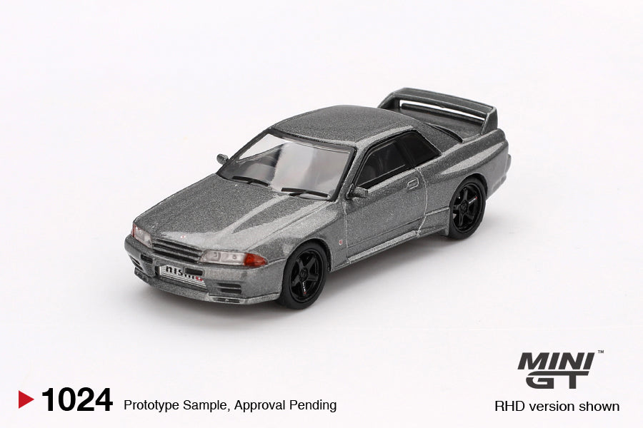 Mini GT - NISSAN SKYLINE GTR NISMO BNR32 CRS VERSION DARK METAL GRAY - Blister Pack - Torque Tribe