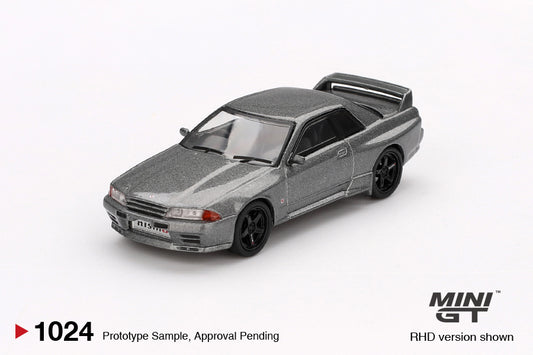 Mini GT - NISSAN SKYLINE GTR NISMO BNR32 CRS VERSION DARK METAL GRAY - Blister Pack - Torque Tribe
