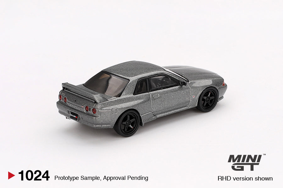Mini GT - NISSAN SKYLINE GTR NISMO BNR32 CRS VERSION DARK METAL GRAY - Blister Pack - Torque Tribe
