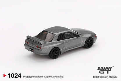 Mini GT - NISSAN SKYLINE GTR NISMO BNR32 CRS VERSION DARK METAL GRAY - Blister Pack - Torque Tribe
