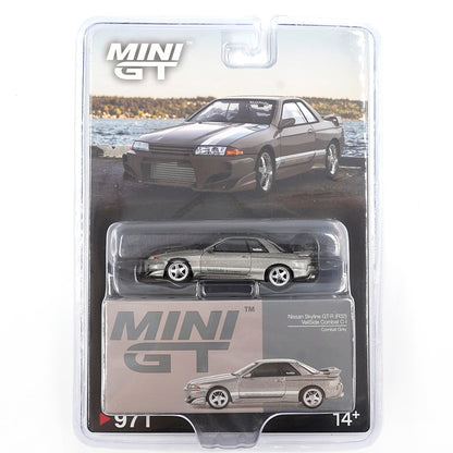 Mini GT - NISSAN SKYLINE GTR R32 VEILSIDE COMBAT CI VEILSIDE COMBAT GREY - Blister Pack - Torque Tribe