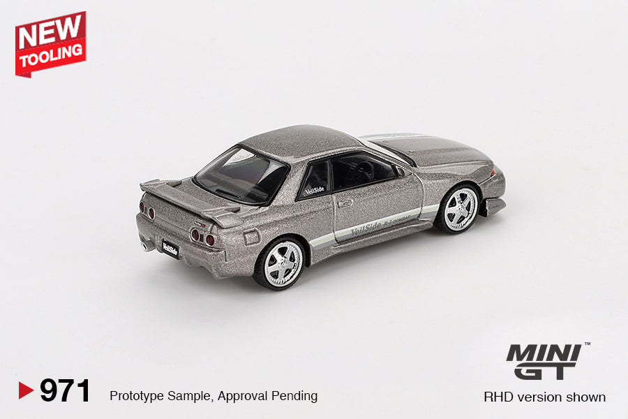Mini GT - NISSAN SKYLINE GTR R32 VEILSIDE COMBAT CI VEILSIDE COMBAT GREY - Blister Pack - Torque Tribe