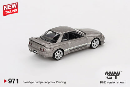 Mini GT - NISSAN SKYLINE GTR R32 VEILSIDE COMBAT CI VEILSIDE COMBAT GREY - Blister Pack - Torque Tribe