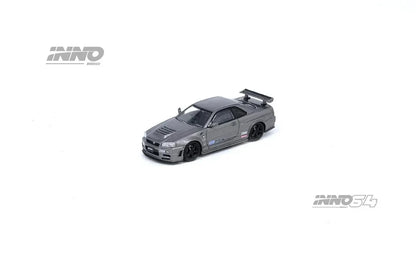 Inno64 - Nissan Skyline GT-R (R34) Omori Factory "Clubman Race Spec" - 1:64 Diecast Scale Model