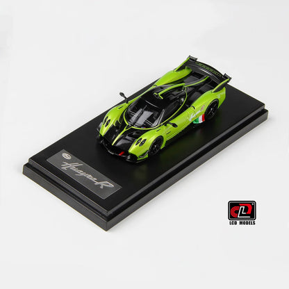 LCD Models - Pagani Huayra R - Green - 1:64 Scale - Torque Tribe