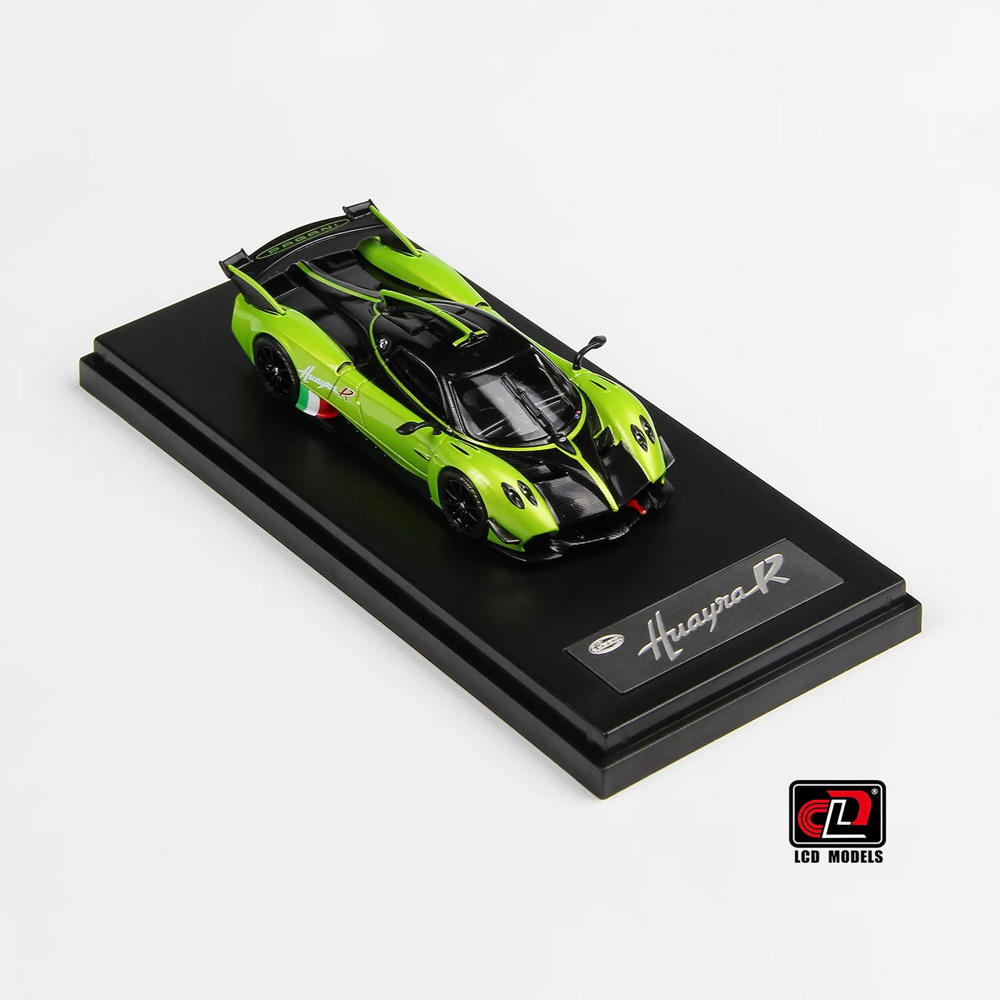 LCD Models - Pagani Huayra R - Green - 1:64 Scale - Torque Tribe