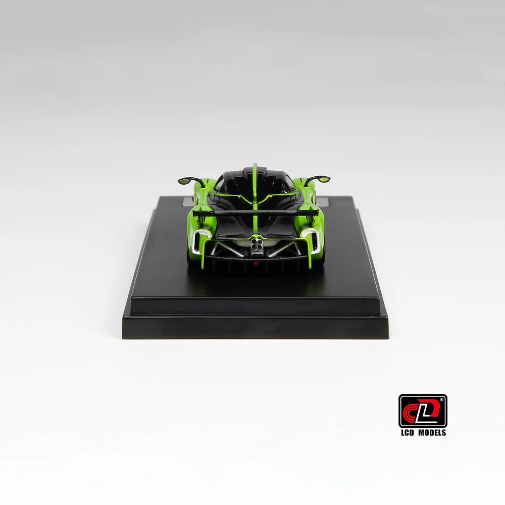LCD Models - Pagani Huayra R - Green - 1:64 Scale - Torque Tribe