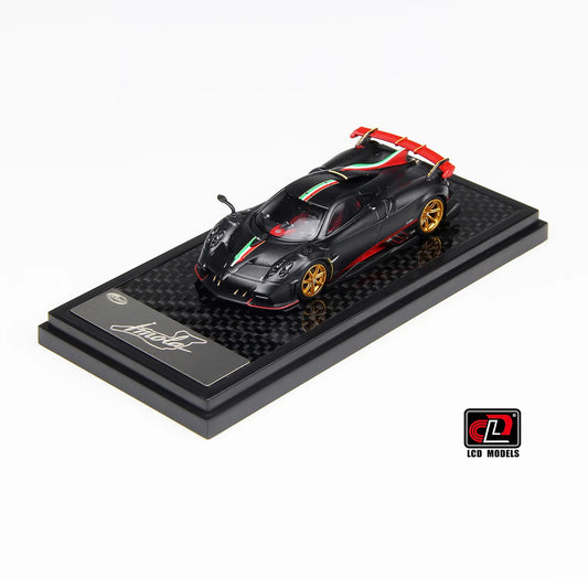 LCD Models - Pagani Imola Coupe - Matte Black - 1:64 Scale - Torque Tribe
