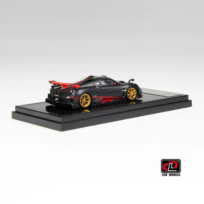 LCD Models - Pagani Imola Coupe - Matte Black - 1:64 Scale - Torque Tribe