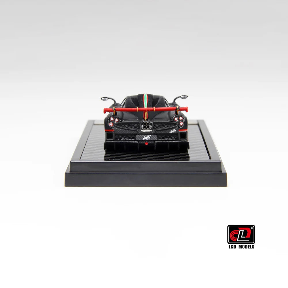 LCD Models - Pagani Imola Coupe - Matte Black - 1:64 Scale - Torque Tribe