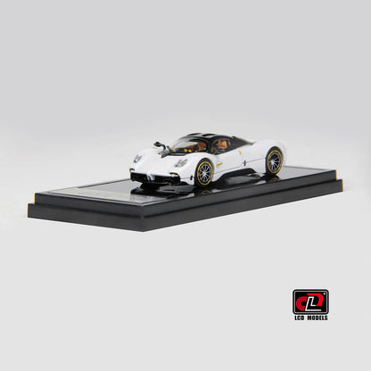 LCD Models - Pagani Utopia Coupe - Black&White - 1:64 Scale - Torque Tribe