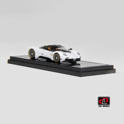 LCD Models - Pagani Utopia Coupe - Black&White - 1:64 Scale - Torque Tribe