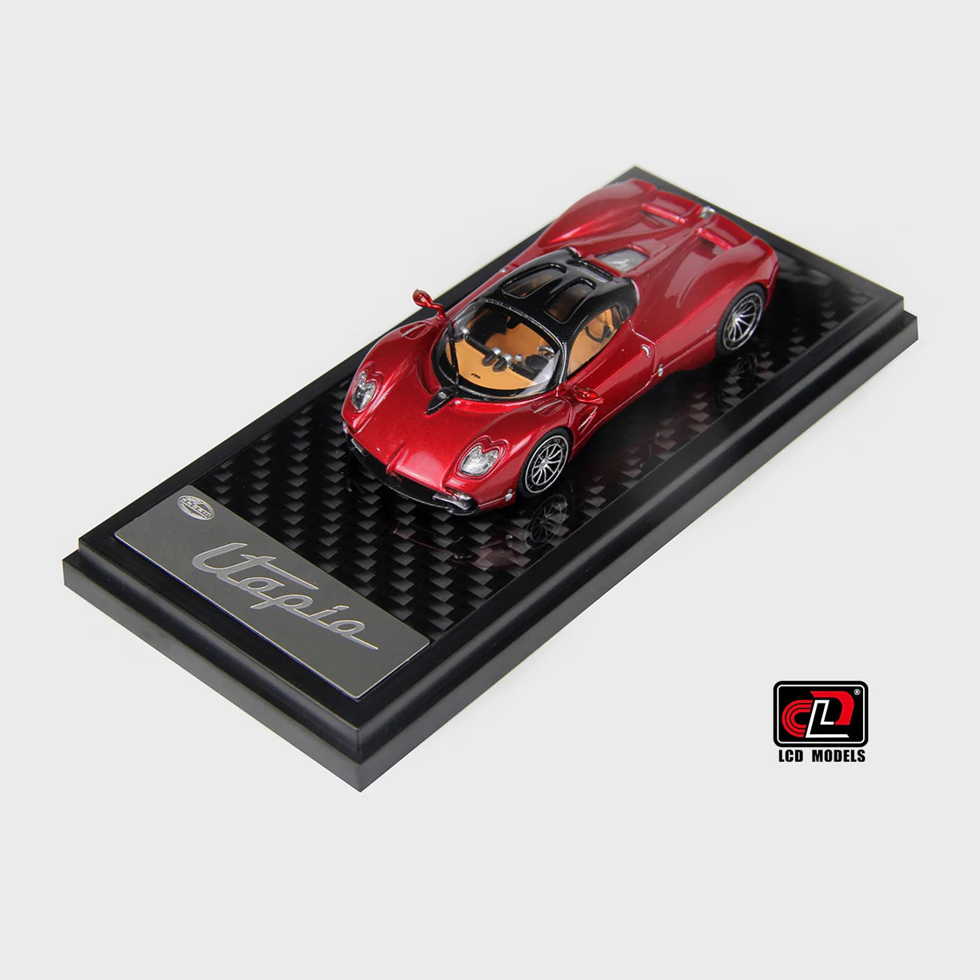 LCD Models - Pagani Utopia Coupe - Red - 1:64 Scale - Torque Tribe