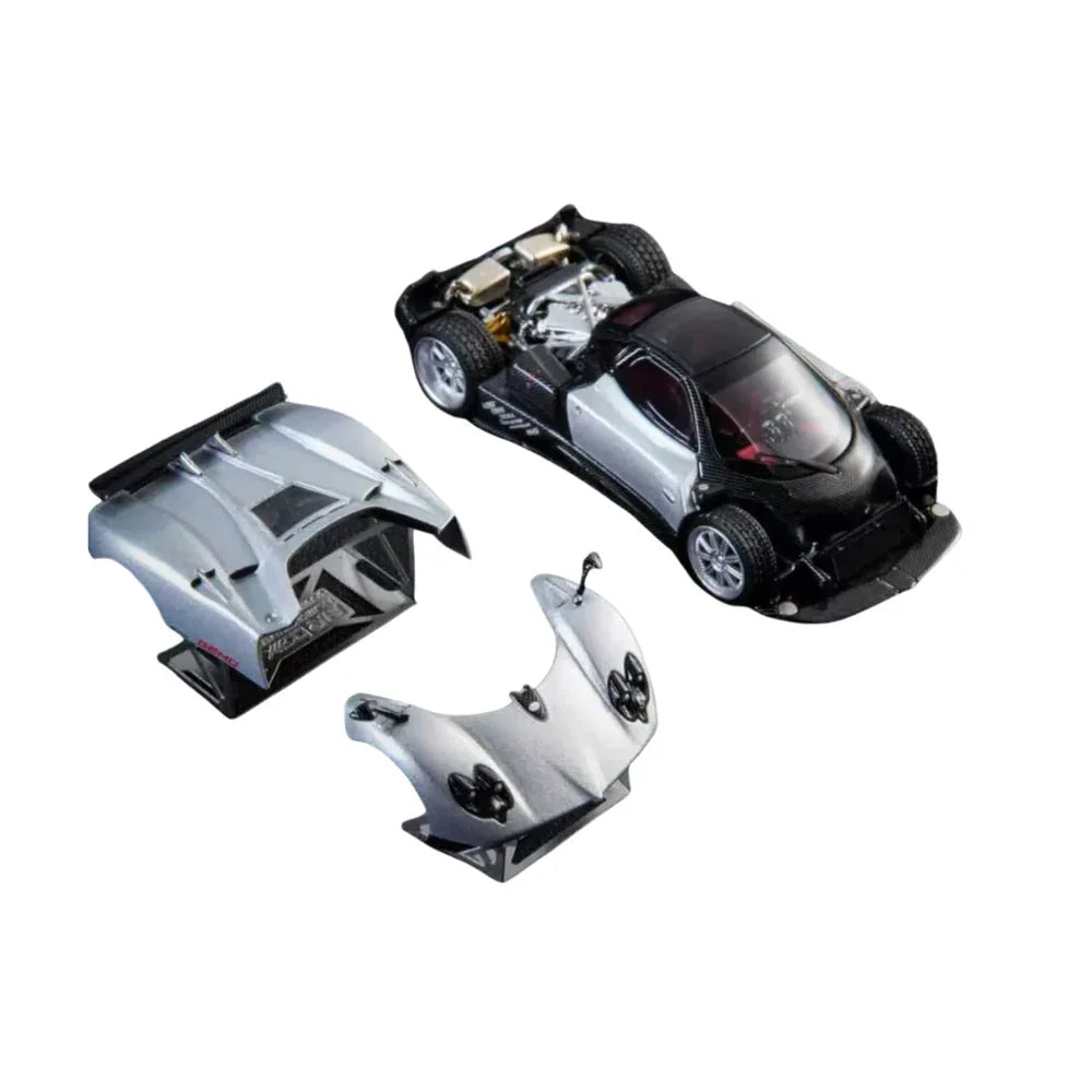 Almost Real - Pagani Zonda F Grigio Mercurio 2005 - 1:64 Scale Diecast Model Car