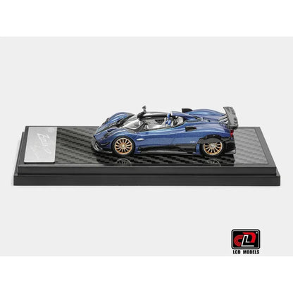 LCD Models - Pagani Zonda HP - Carbon Blue - 1:64 Scale - Torque Tribe