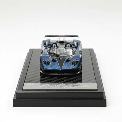 LCD Models - Pagani Zonda HP - Carbon Blue - 1:64 Scale - Torque Tribe