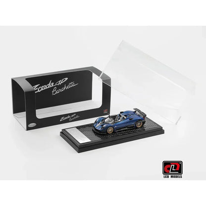 LCD Models - Pagani Zonda HP - Carbon Blue - 1:64 Scale - Torque Tribe