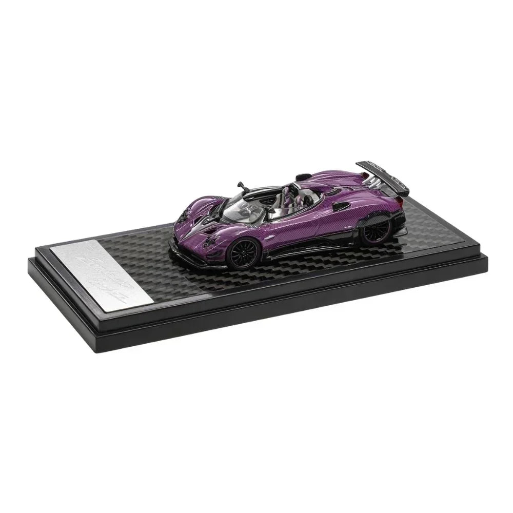 LCD Models - Pagani Zonda HP - Carbon Purple - 1:64 Scale - Torque Tribe