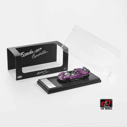 LCD Models - Pagani Zonda HP - Carbon Purple - 1:64 Scale - Torque Tribe