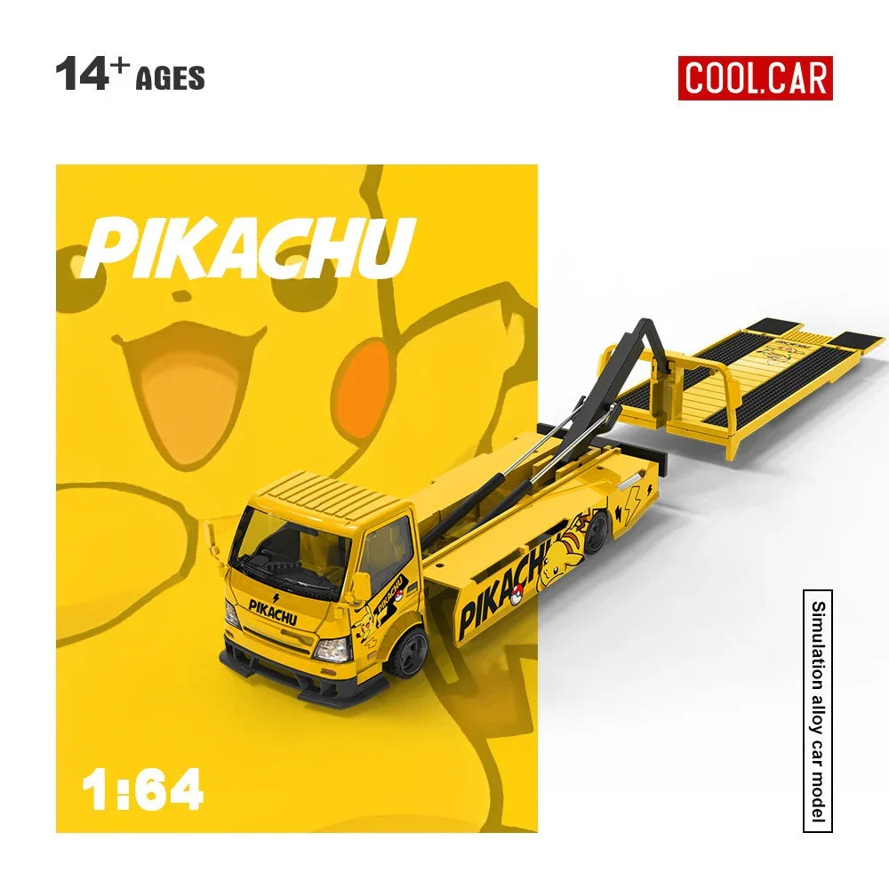 Cool Car - Pikachu Painted - H300 Flatbed Transport Trailer - PRE ORDER