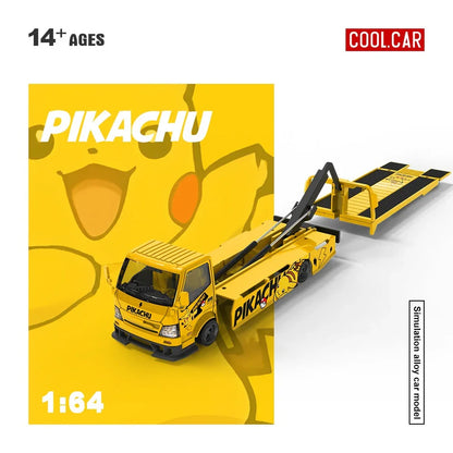 Cool Car - Pikachu Painted - H300 Flatbed Transport Trailer - PRE ORDER
