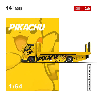 Cool Car - Pikachu Painted - H300 Flatbed Transport Trailer - PRE ORDER